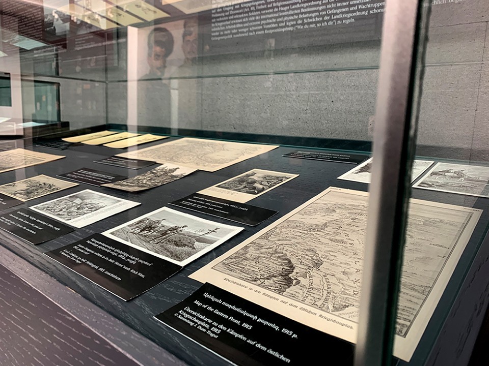 Экспозиции музея геноцида армян